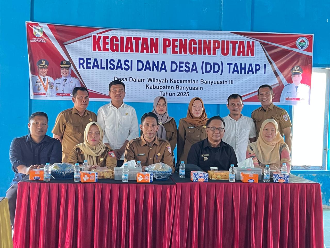 Kegiatan Penginputan Realisasi DD Tahap 1